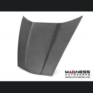 Chevrolet Corvette Carbon Fiber Hood - Anderson Composites - C6 - OEM Style